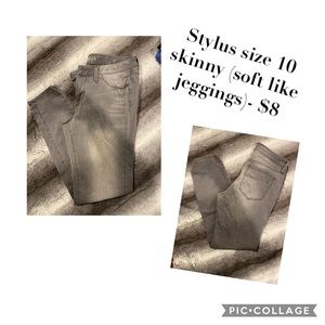Size 10 Stylus Skinny Jeans